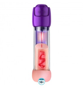 LeYi - WaterSpa Vacuum Trainer Masturbator Cup (Chargeable - Purple)
